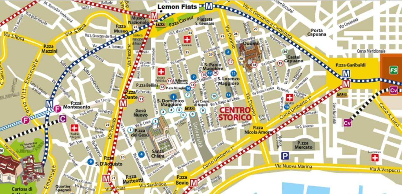 B&B Lemon Flats Napoli Eksteriør bilde
